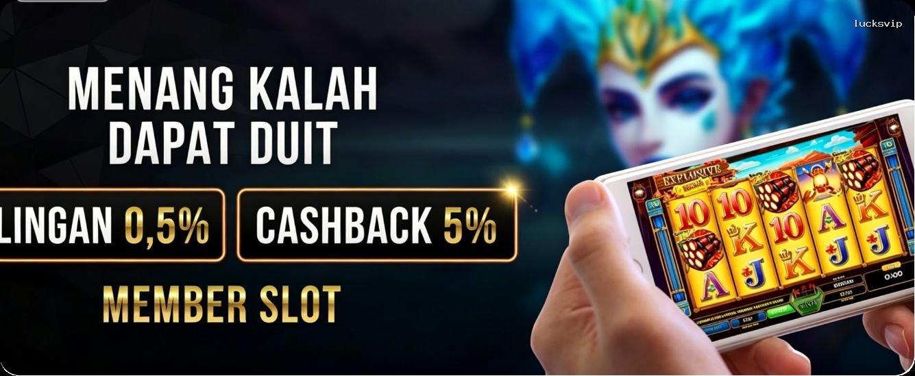 Main lucksvipduitkuapk Menang Jackpot Besar